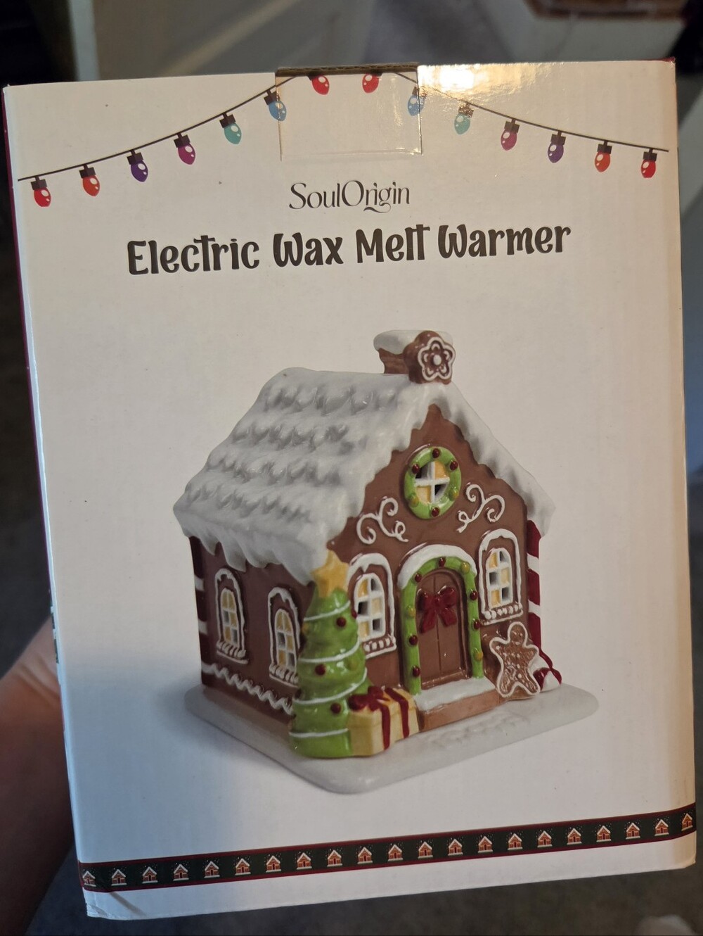 Gingerbread House Electric Wax Melt Warmer Electric Christmas Holiday